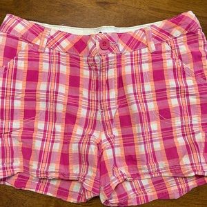 Kids plaid shorts